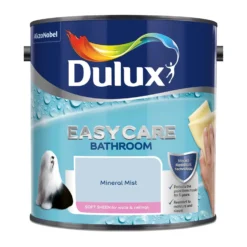 Dulux Easycare Bathroom Mineral Mist Blue - Soft Sheen Paint - 2.5L 10 Dulux Easycare Bathroom Mineral Mist Blue - Soft Sheen Paint - 2.5L -Sandtex Shop 12804562 6714833204129057