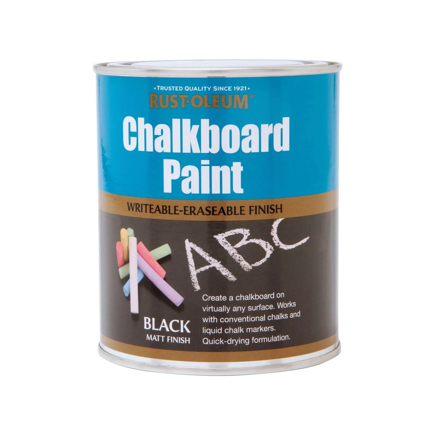 Rust-Oleum Black - Chalkboard Paint - 750ml 1 Rust-Oleum Black - Chalkboard Paint - 750ml
