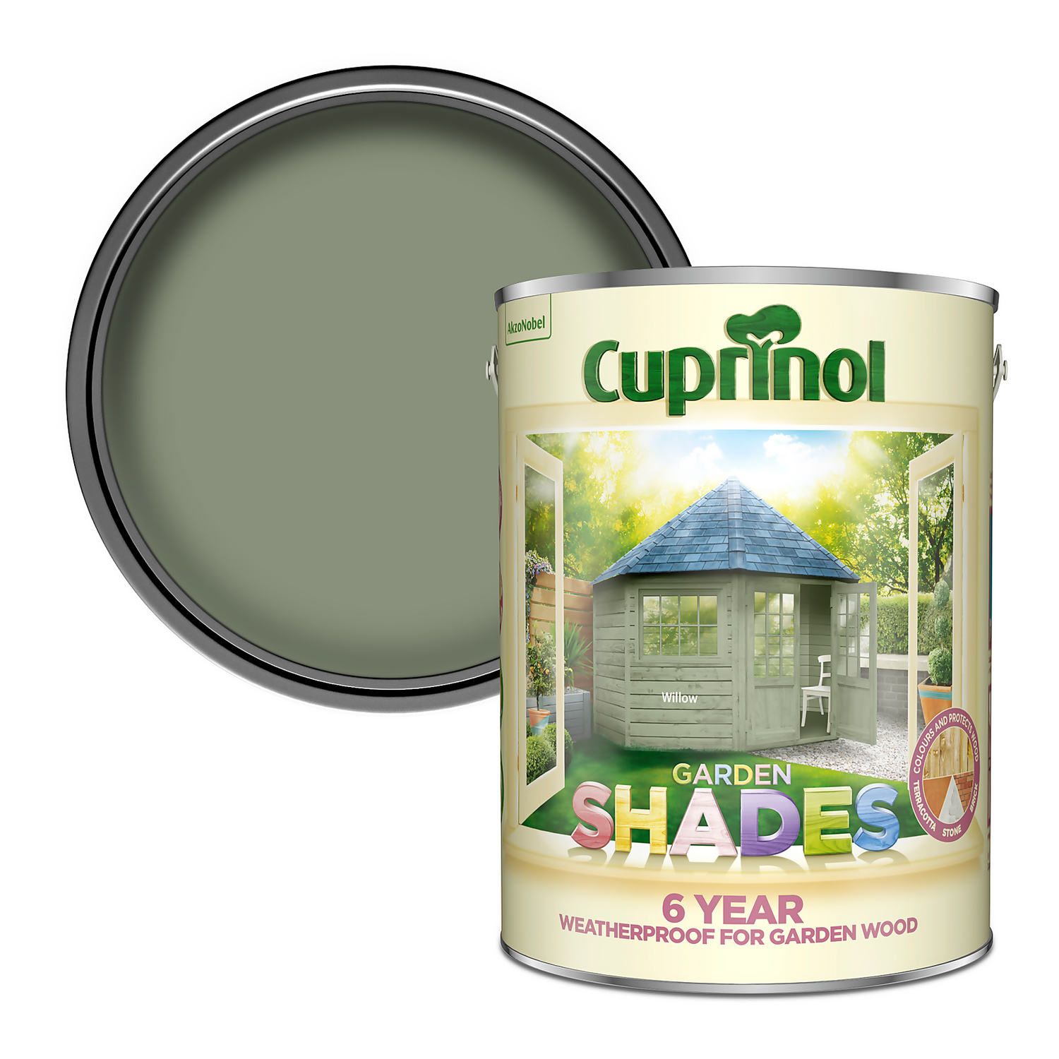 Cuprinol Garden Shades Willow - 5L 1 Cuprinol Garden Shades Willow - 5L