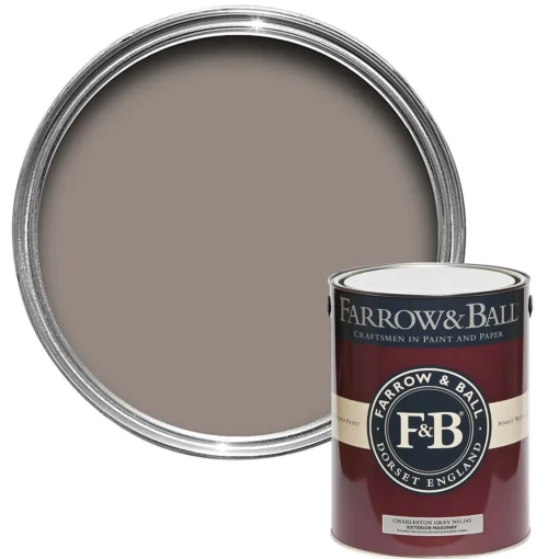 Farrow & Ball Exterior Masonry Paint Charleston Gray - 5L 6 Farrow & Ball Exterior Masonry Paint Charleston Gray - 5L -Sandtex Shop 12807732 1754951874549922