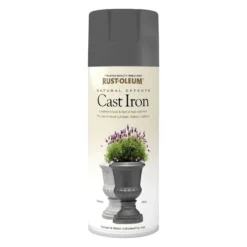 Rust-Oleum Natural Effects Spray Paint - Cast Iron - 400ml