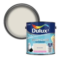 Dulux Easycare Bathroom Nutmeg White Soft Sheen Paint - 2.5L
