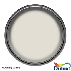 Dulux Easycare Bathroom Nutmeg White Soft Sheen Paint - 2.5L -Sandtex Shop 12819363 6514833221408913