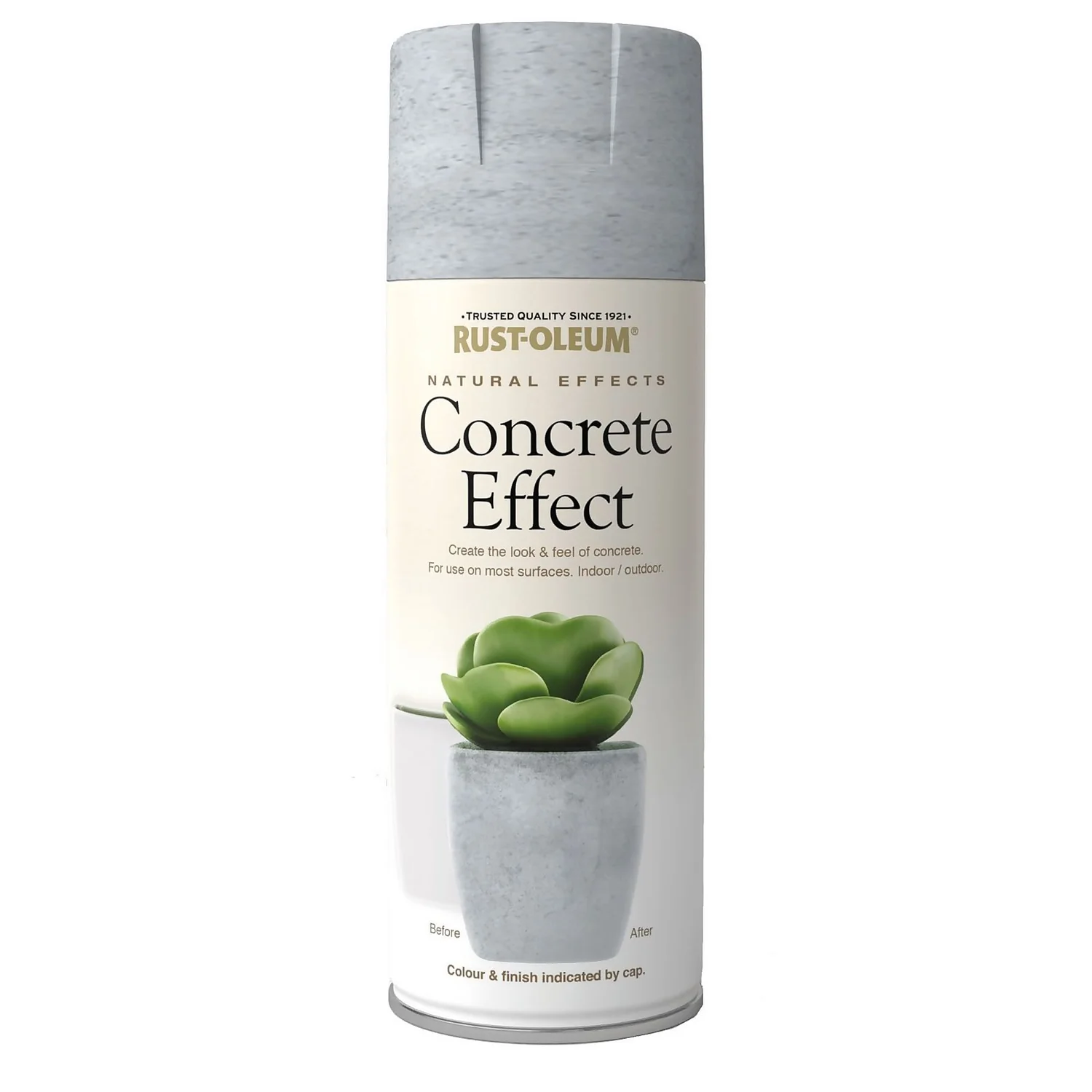 Rust-Oleum Spray Paint Concrete Effect - 400ml 1 Rust-Oleum Spray Paint Concrete Effect - 400ml