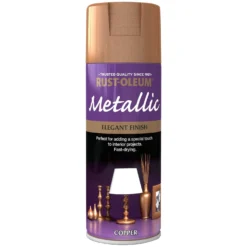 Rust-Oleum Copper - Metallic Spray Paint - 400ml