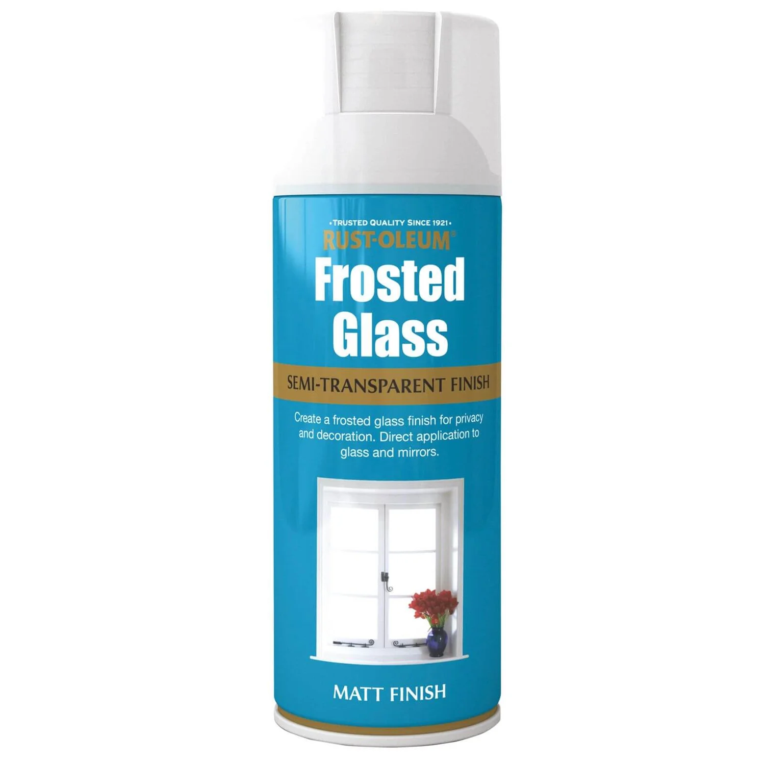 Rust-Oleum Spray Paint - Frosted Glass - 400ml 1 Rust-Oleum Spray Paint - Frosted Glass - 400ml
