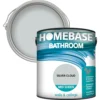 Homebase Bathroom Mid Sheen Paint - Silver Cloud 2.5L