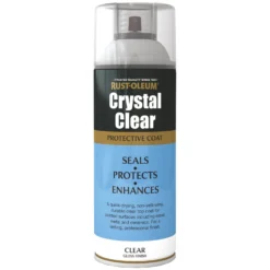 Rust-Oleum Gloss Spray Paint - Crystal Clear - 400ml