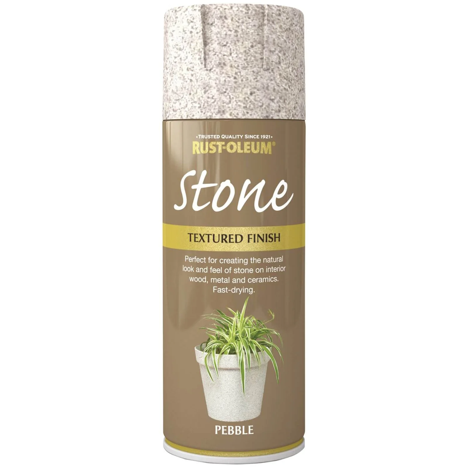 Rust-Oleum Stone Spray Paint - Pebble - 400ml 1 Rust-Oleum Stone Spray Paint - Pebble - 400ml