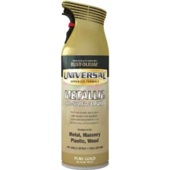 Rust-Oleum Pure Gold - Universal Metallic Spray Paint - 400ml