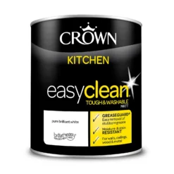 Crown Easyclean Kitchen Paint Brilliant White - 1L 13 Crown Easyclean Kitchen Paint Brilliant White - 1L -Sandtex Shop 12886748 1014853415532002
