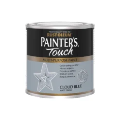Rust-Oleum Painters Touch Matt Paint Cloud Blue - 250ml 9 Rust-Oleum Painters Touch Matt Paint Cloud Blue - 250ml -Sandtex Shop 14606447 1845053507166991