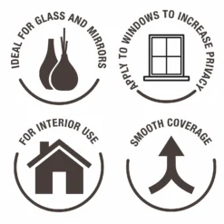 Rust-Oleum Frosted Glass Spray Paint Mint - 150ml 10 Rust-Oleum Frosted Glass Spray Paint Mint - 150ml -Sandtex Shop 14606467 1415053510955619