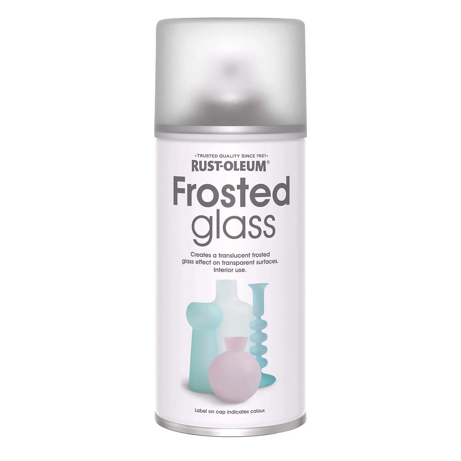 Rust-Oleum Frosted Glass Spray Paint Mint - 150ml 4 Rust-Oleum Frosted Glass Spray Paint Mint - 150ml - Image 4